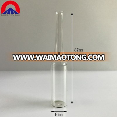 5ml empty clear drug ginseng glass pharmaceutical ampoule bottles