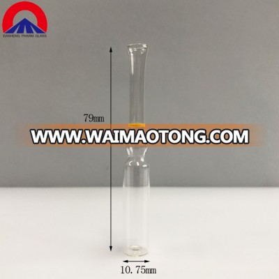 ISO Standard Form C 2ML Clear Glass Pharmaceutical Ampoule/Ampule With Ring For Medical Use