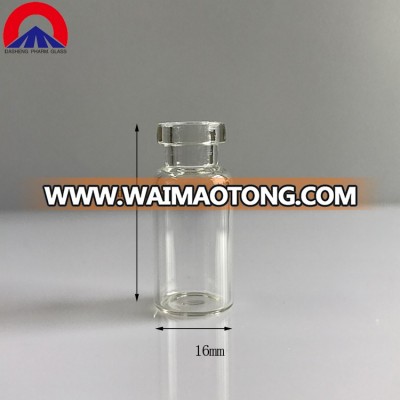 Chinese suppliers 3ml 16 x 35 mm pharmaceutical clear science medical specimen glass vials wholesale