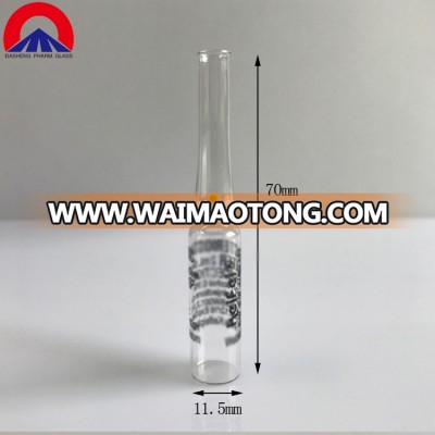 2ml Chinese Suppliers Cosmetic empty clear pharmaceutical glass ampoule bottles