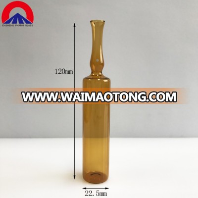 Active Medical Supplies 20ML Form C Amber Glass Ampoule/Ampule With Break Point ( ISO Standard Products According to ISO 9187)