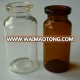 Sterile tubular pharmaceutical glass bottle for injection