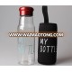 2016 550ml My Bottle clear glass milk bottle with metal tea filter